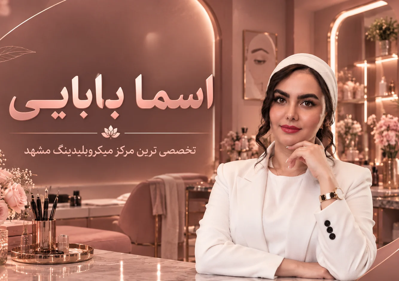 میکروبلیدینگ اسما بابایی مشهد
